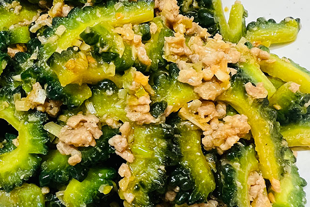 【きょうの料理】ゴーヤとみょうがのそぼろ和えのレシピ 石原洋子さんお守り常備菜