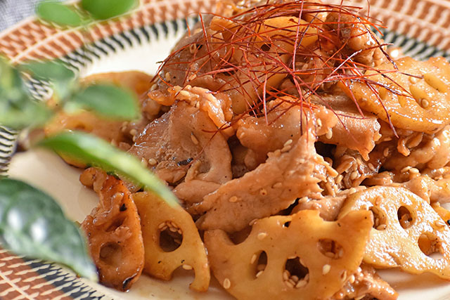 【きょうの料理】れんこんと豚肉のキムチ炒めのレシピ 藤井恵さん腸活料理