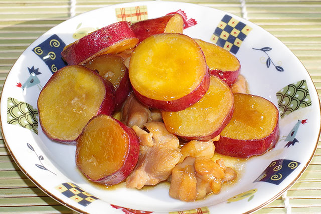 【きょうの料理】鶏ももとさつまいもきのこの醤油蒸しのレシピ 近藤幸子さん蒸し料理