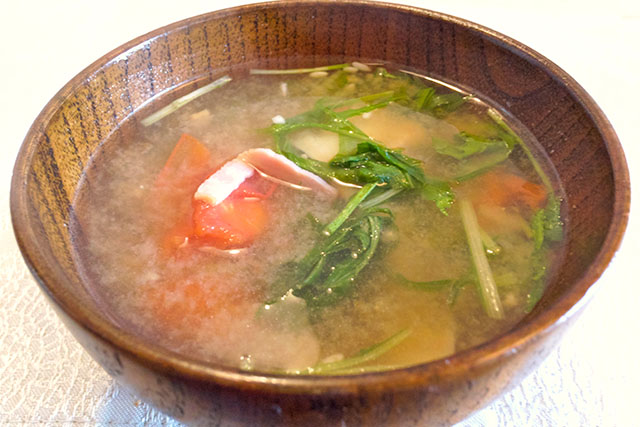 【あさイチ】ほうれん草とトマトのスープのレシピ(渡辺麻紀)朝イチみんなゴハンだよ