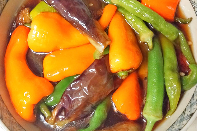 【あさイチ】なすの彩り焼きびたしのレシピ(鈴木弥平)朝イチみんなゴハンだよ