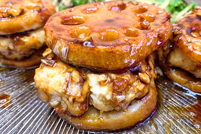 【あさイチ】ゆず香るれんこんのはさみ焼ききのこポン酢あんかけのレシピ 荻野聡士シェフKiraKiraキッチン