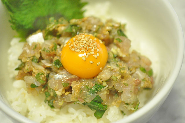 【相葉マナブ】コノシロのなめろう丼のレシピ 九十九里浜の地引き網漁師直伝