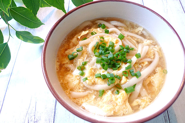 【きょうの料理】厚揚げ鶏卵うどんのレシピ 上野直哉さんまかない麺