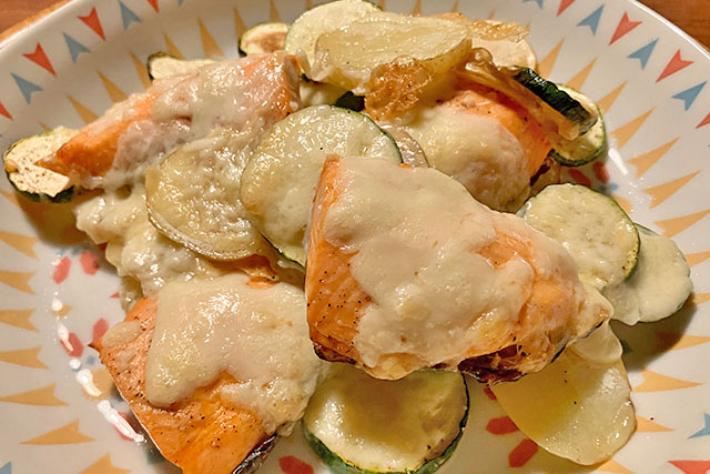 【きょうの料理】鮭のネギ味噌チーズ焼きのレシピ 牧野直子さんチーズ料理