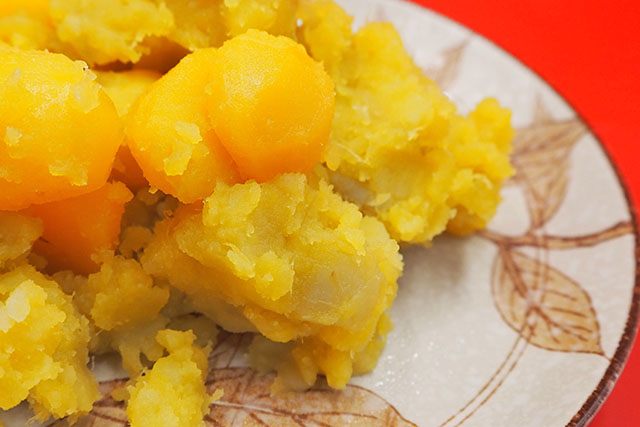 【DAIGOも台所】栗きんとんのレシピ ドライフルーツがアクセント