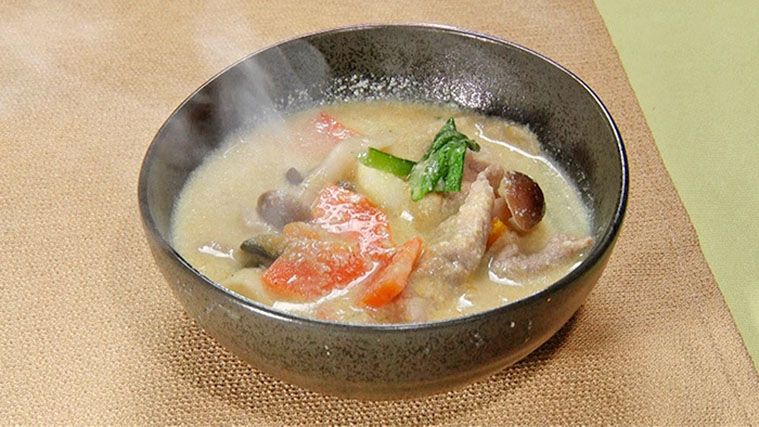 【DayDay】食べる豆乳スープのレシピ(清水希容)亜希のざっくりキッチン