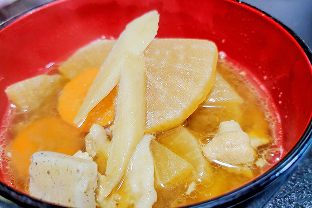 【相葉マナブ】根生姜の豚汁のレシピ 千葉県山武市の新生姜農家直伝