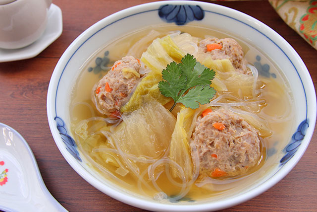 【きょうの料理】白菜と肉団子の煮物のレシピ 髙城順子さん秋の煮物