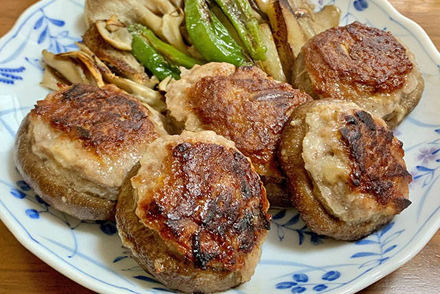 【きょうの料理】しいたけバーグのレシピ 堀江ひろ子さんきのこ料理