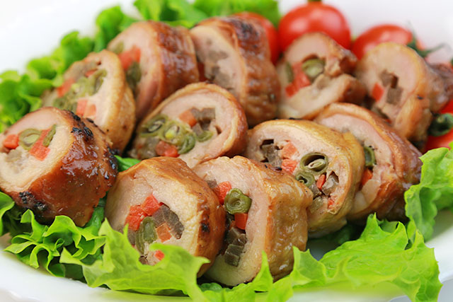 【きょうの料理】冬のロールチキンのレシピ 大原千鶴さん大人のクリスマス料理