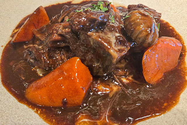 【きょうの料理】牛肉の赤ワイン煮込みのレシピ フレンチ藤野賢治シェフ直伝