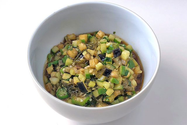 【きょうの料理】たくあんとまぐろのばくだんのレシピ 栗原はるみのキッチン日和