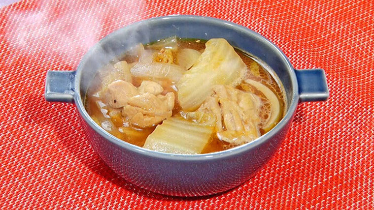 【DayDay】鶏肉と白菜のカレースープのレシピ 寺田心のひらめきレシピ