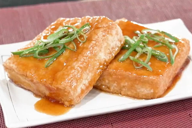 【ぽかぽか】厚揚げの生姜焼きのレシピ ギャル曽根さん節約料理