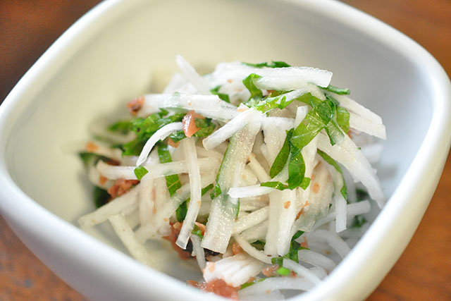 【きょうの料理】自家製切り干し大根の甘酢和えのレシピ 夏梅美智子さんわが家のリピートレシピ