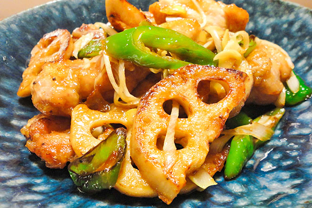 【きょうの料理】タサン志麻さん『れんこんと鶏肉のオイスター炒め』レシピ