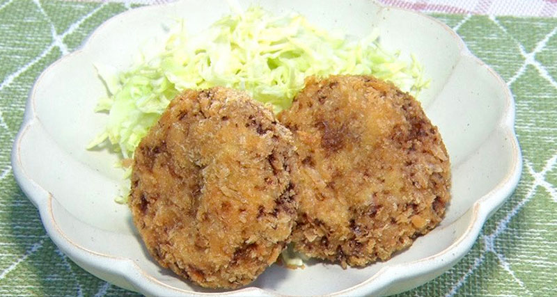 【ZIP】キャベツメンチカツのレシピ 農家の殿堂入りキャベツ料理