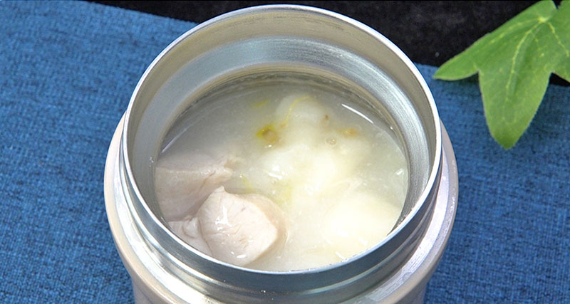 【ZIP】サムゲタンのレシピ(スープジャー)デリッシュキッチン