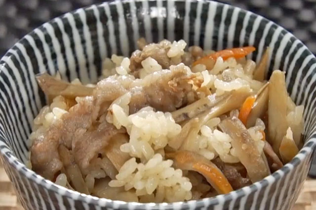 【相葉マナブ】ごぼうと牛肉の炊き込みご飯のレシピ 埼玉県熊谷市のごぼう農家直伝