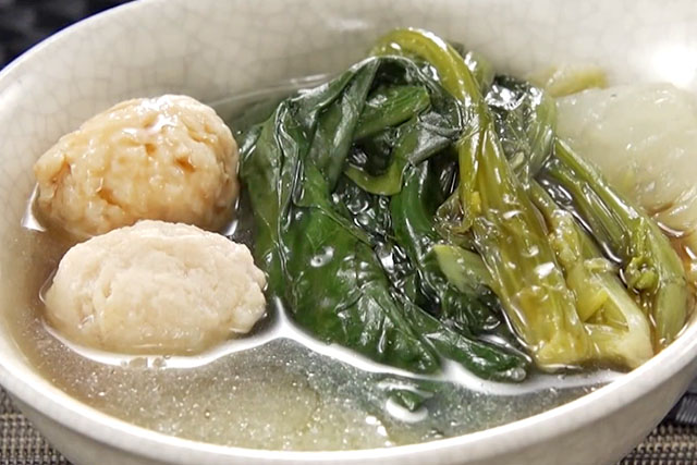【相葉マナブ】ほうれん草の肉団子鍋のレシピ 神奈川県藤沢市のほうれん草農家直伝