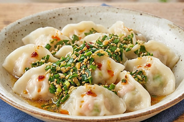 【きょうの料理】春キャベツとえびのにらだれ水餃子のレシピ コウケンテツさん春野菜おかず