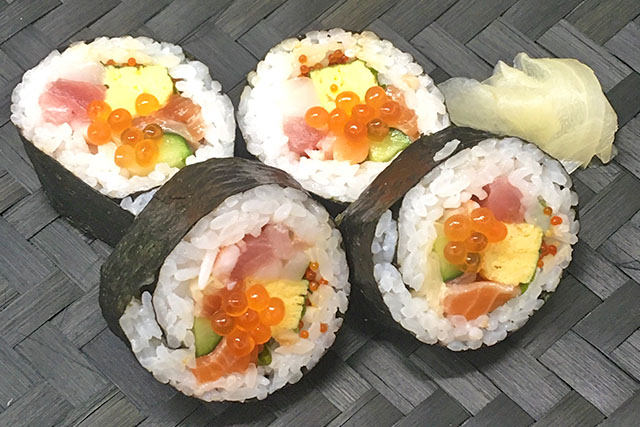 【きょうの料理】かんたん海鮮海苔巻きのレシピ しらいのりこさん春のお気楽すし