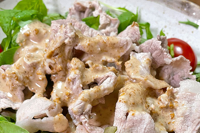 【きょうの料理】小松菜のポークドレッシングがけのレシピ 上田淳子さんの肉おかず