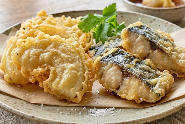 【きょうの料理】さわらと新玉ねぎの天ぷらのレシピ 笠原将弘さん和食料理